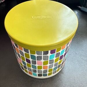 Jonathan Adler Cottonelle Toilet Paper Roll Holder 2011 Storage Plastic